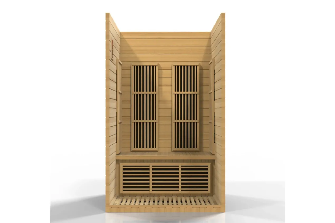 Maxxus "Seattle" 2-Person Low EMF Far-Infrared Indoor Sauna