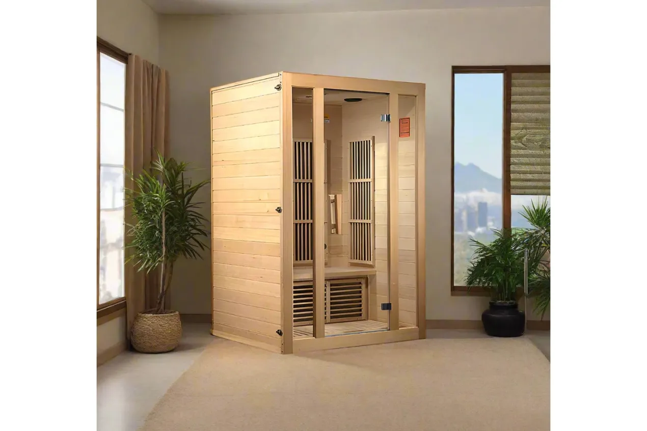 Maxxus "Seattle" 2-Person Low EMF Far-Infrared Indoor Sauna