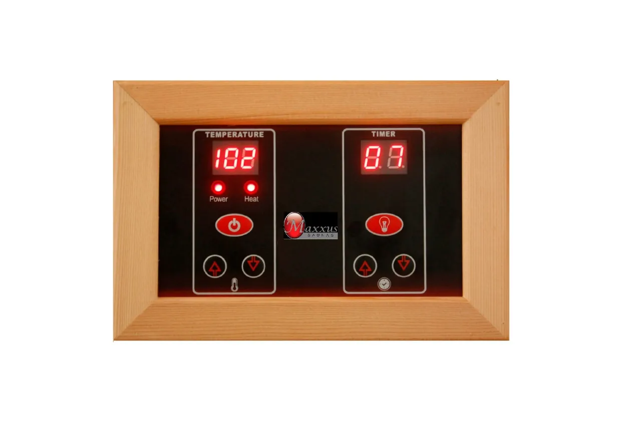 Maxxus "Seattle" 2-Person Low EMF Far-Infrared Indoor Sauna