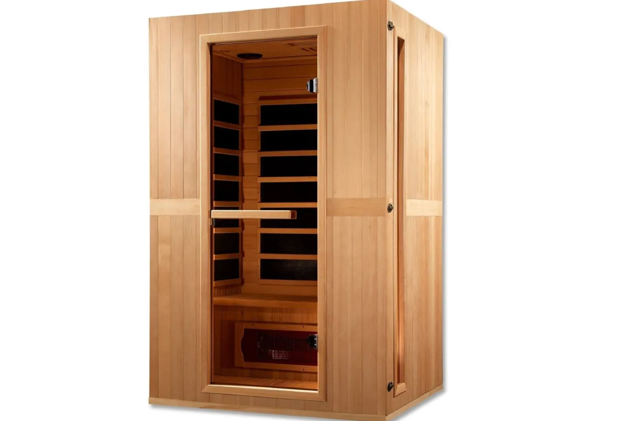 Maxxus "Serenity" 2-Person Low EMF FAR Infrared Sauna (Canadian Hemlock)