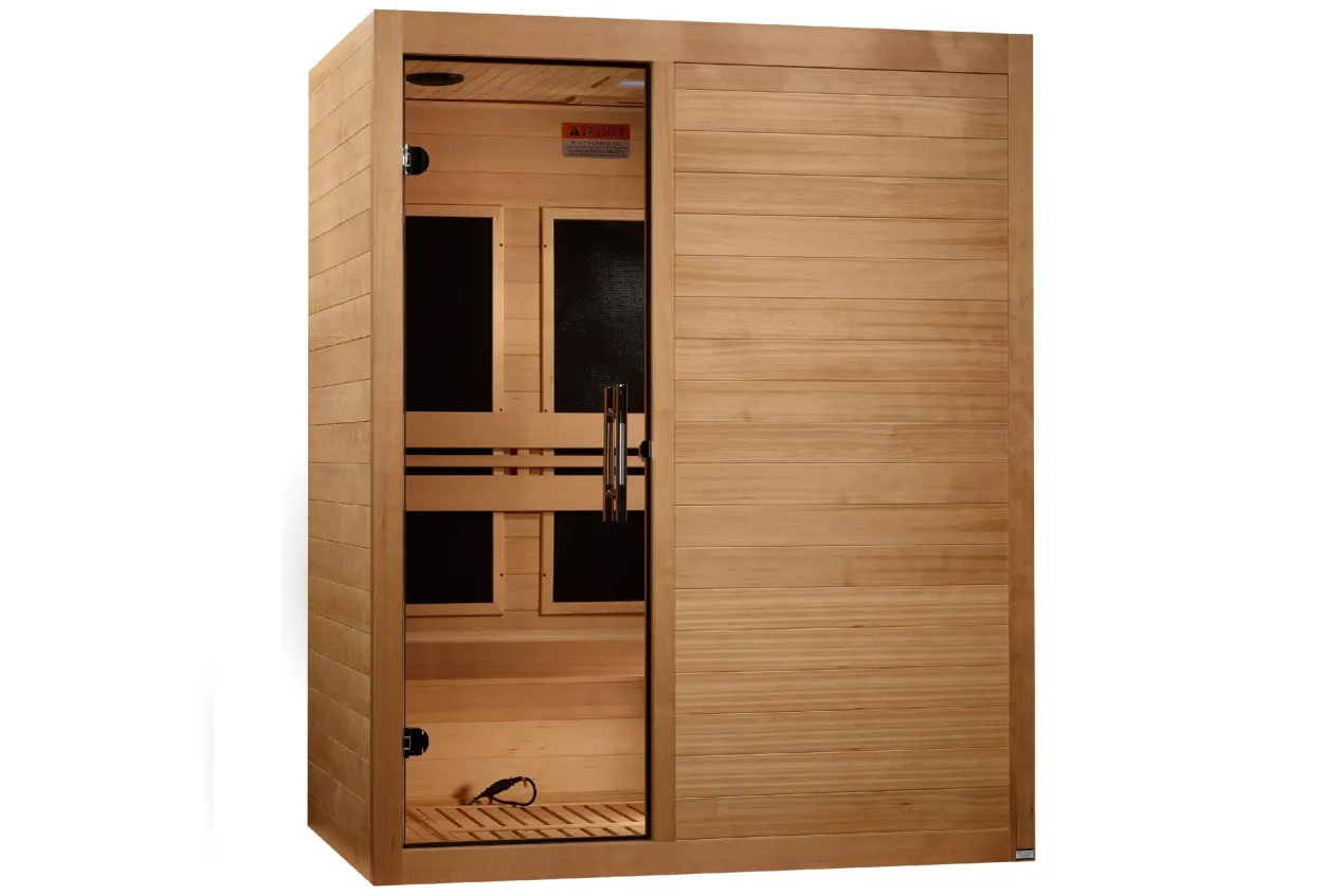 Maxxus "S-Line Elite" 3-Person Ultra Low EMF FAR Infrared Sauna