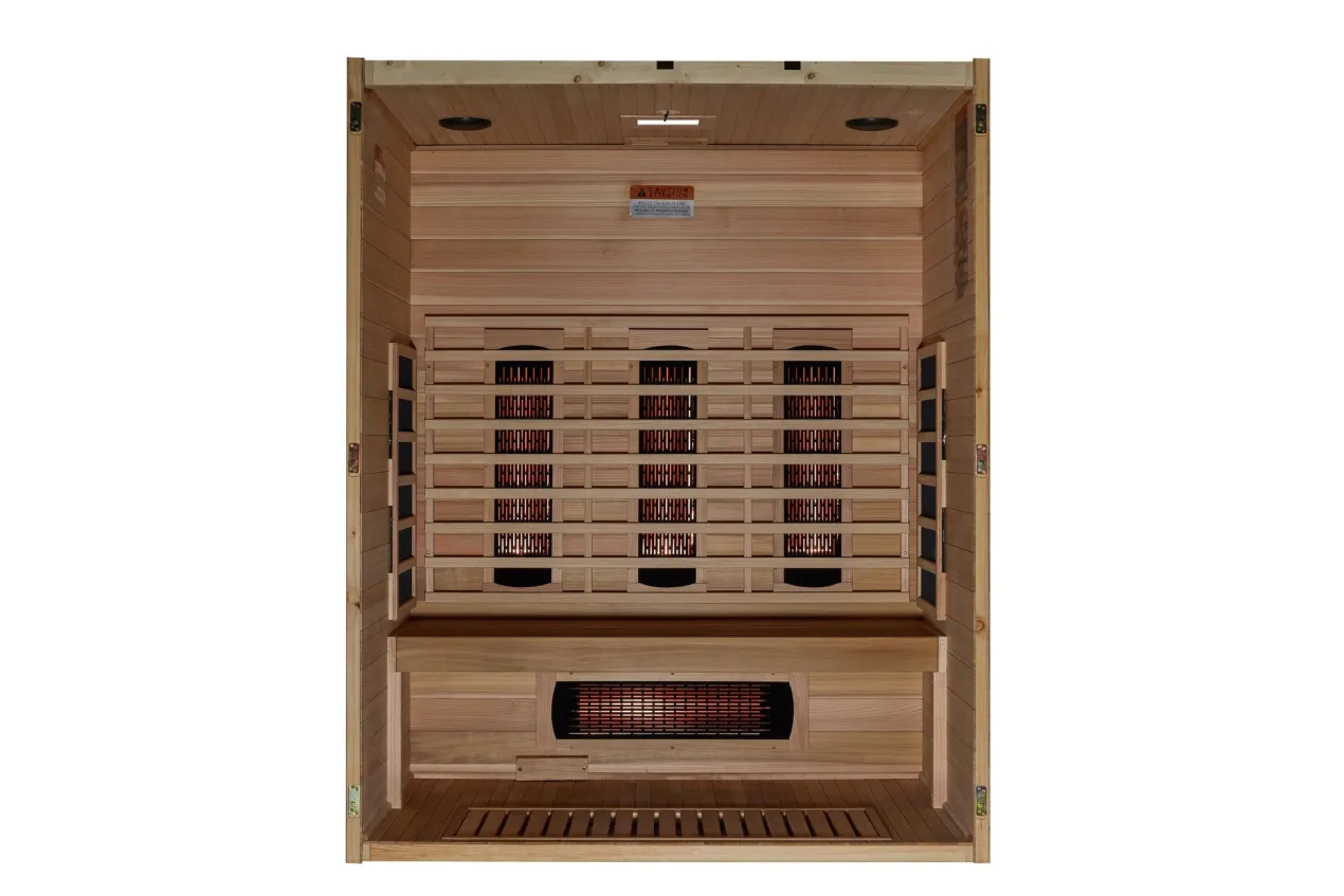 Maxxus S-Line 3-Person Full Spectrum Infrared Sauna