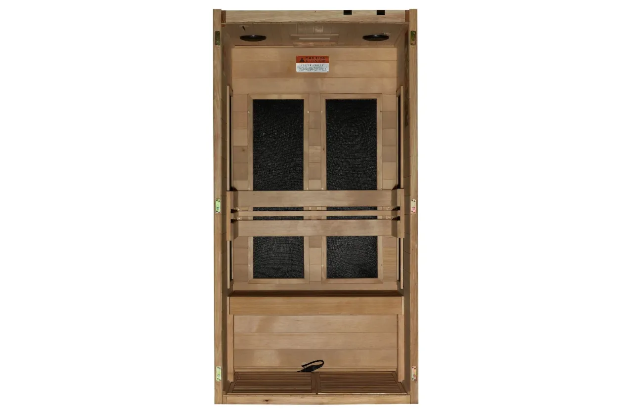 Maxxus S-Line 1-2 Person Ultra Low EMF FAR Infrared Sauna