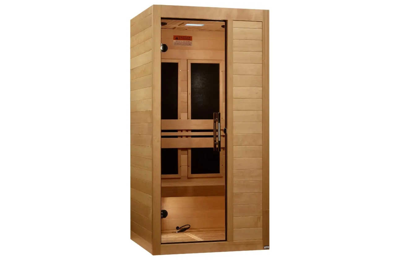 Maxxus S-Line 1-2 Person Ultra Low EMF FAR Infrared Sauna