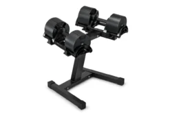 NÜOBELL Adjustable Dumbbell Stand (Black / Single-Legged)