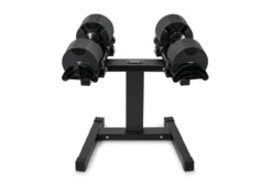 NÜOBELL Adjustable Dumbbell Stand (Black / Single-Legged)