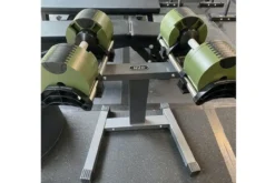 NÜOBELL Adjustable Dumbbell Stand (Steel / Single-Legged)