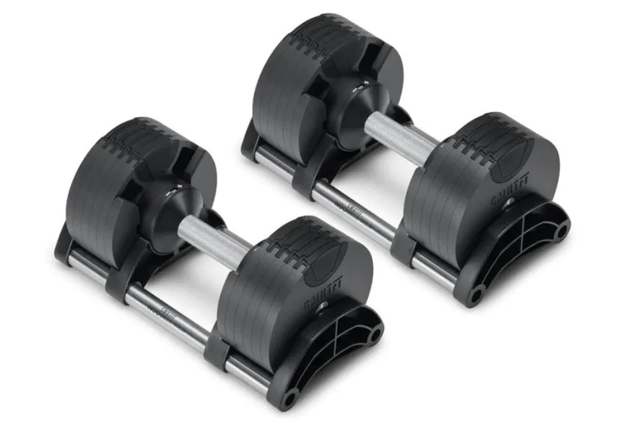 NÜOBELL 50lb Adjustable Dumbbells