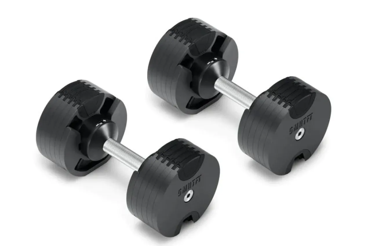 NÜOBELL 50lb Adjustable Dumbbells