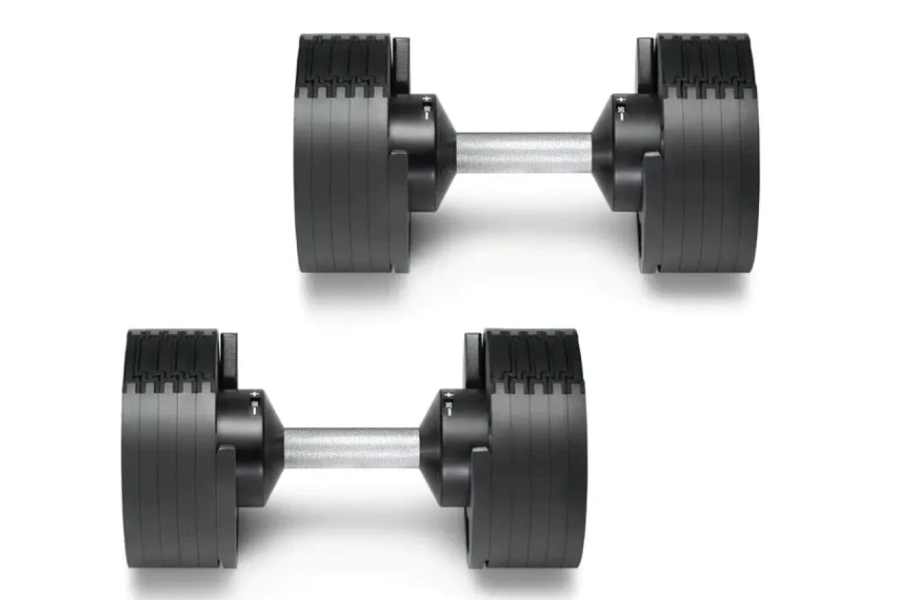 NÜOBELL 50lb Adjustable Dumbbells
