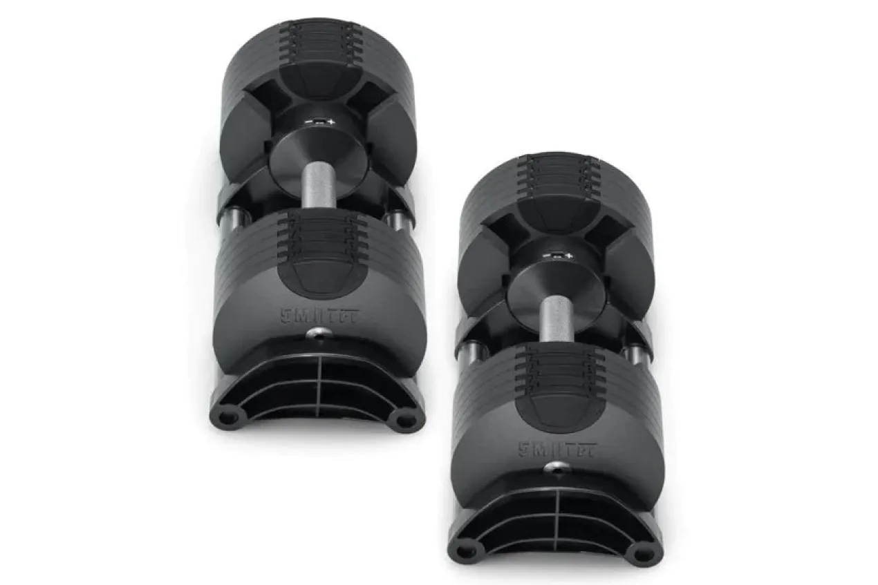 NÜOBELL 50lb Adjustable Dumbbells
