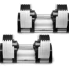 NÜOBELL 50lb Adjustable Dumbbells (Ash)