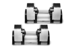 NÜOBELL 50lb Adjustable Dumbbells (Ash)