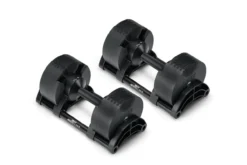NÜOBELL 50lb Adjustable Dumbbells (Matte Black)