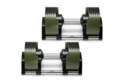 NÜOBELL 50lb Adjustable Dumbbells (Tactical)