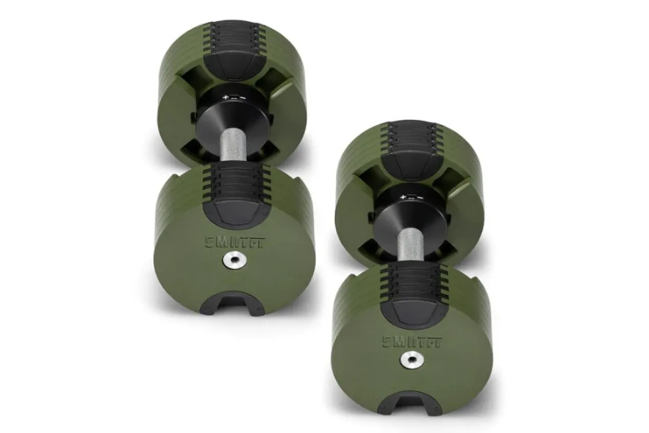 NÜOBELL 50lb Adjustable Dumbbells (Tactical)