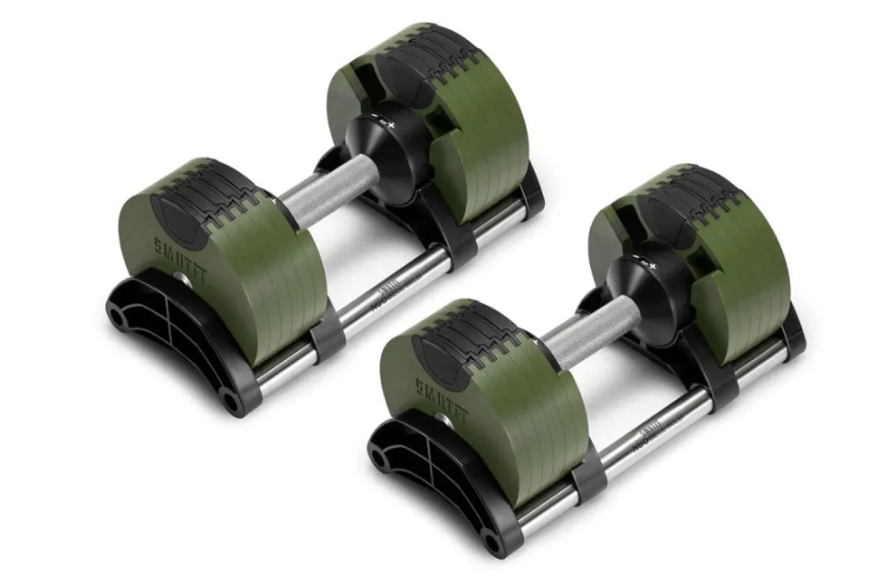NÜOBELL 50lb Adjustable Dumbbells (Tactical)