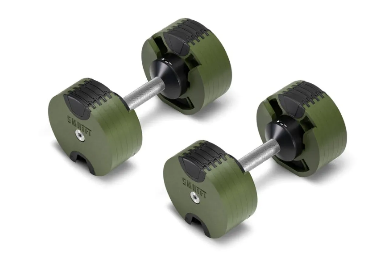 NÜOBELL 50lb Adjustable Dumbbells (Tactical)