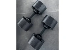NÜOBELL 80lb Adjustable Dumbbells (Matte Black)