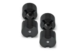 NÜOBELL 80lb Adjustable Dumbbells (Matte Black)