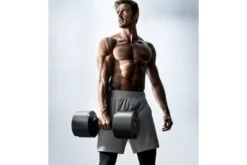 NÜOBELL 80lb Adjustable Dumbbells (Matte Black)