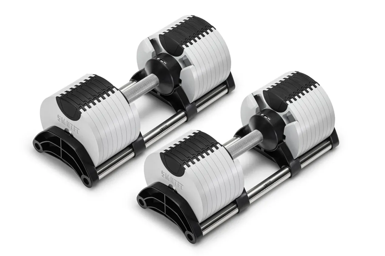 NÜOBELL 80lb Adjustable Dumbbells (Ash)