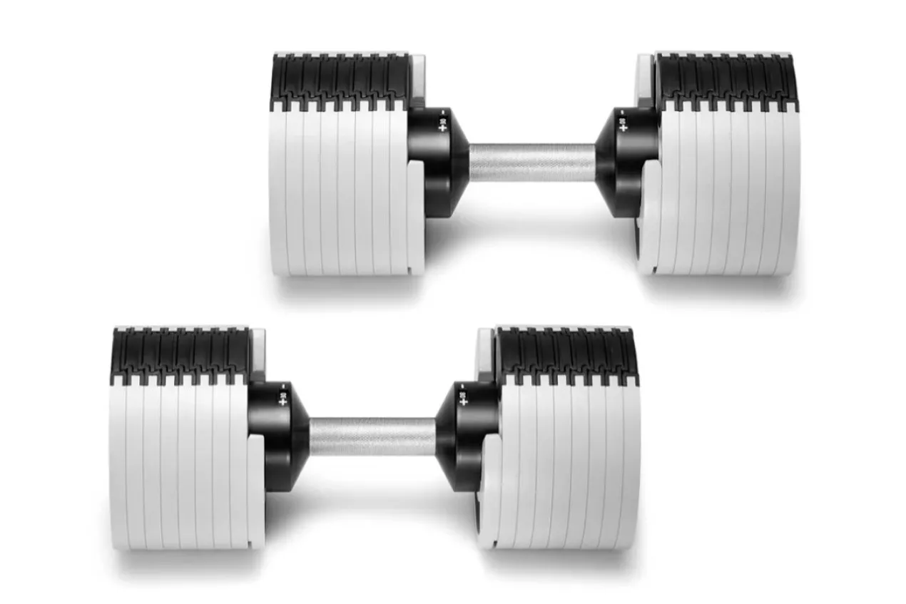 NÜOBELL 80lb Adjustable Dumbbells (Ash)
