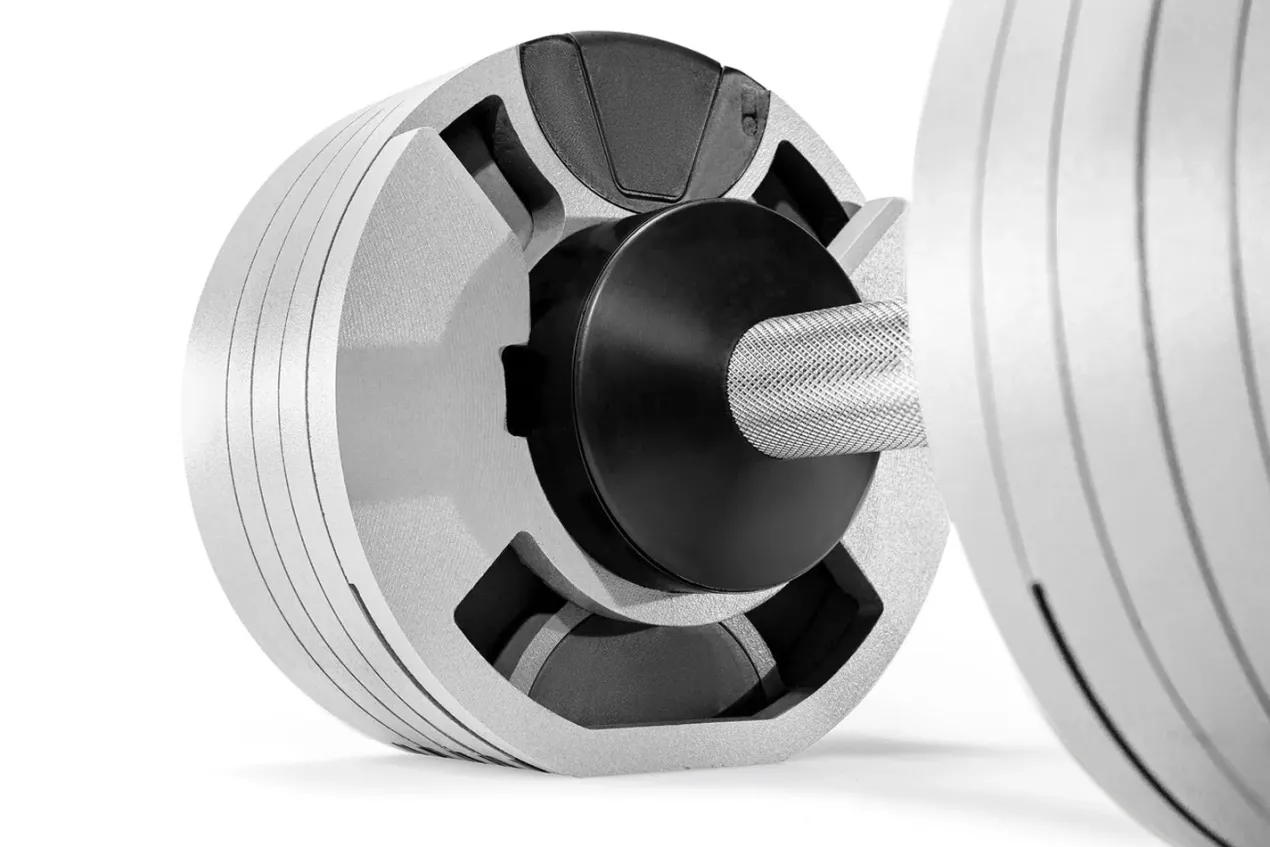 NÜOBELL 80lb Adjustable Dumbbells (Ash)