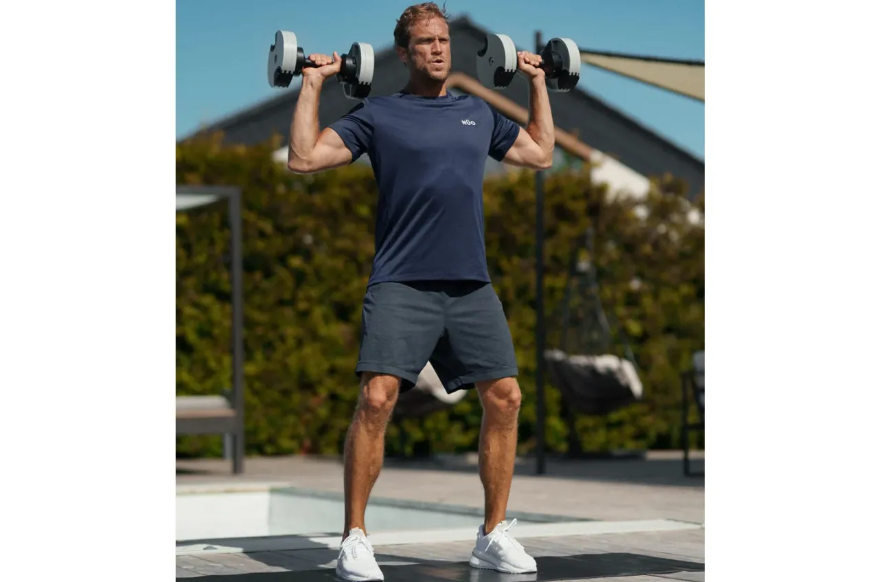 NÜOBELL 80lb Adjustable Dumbbells (Ash)