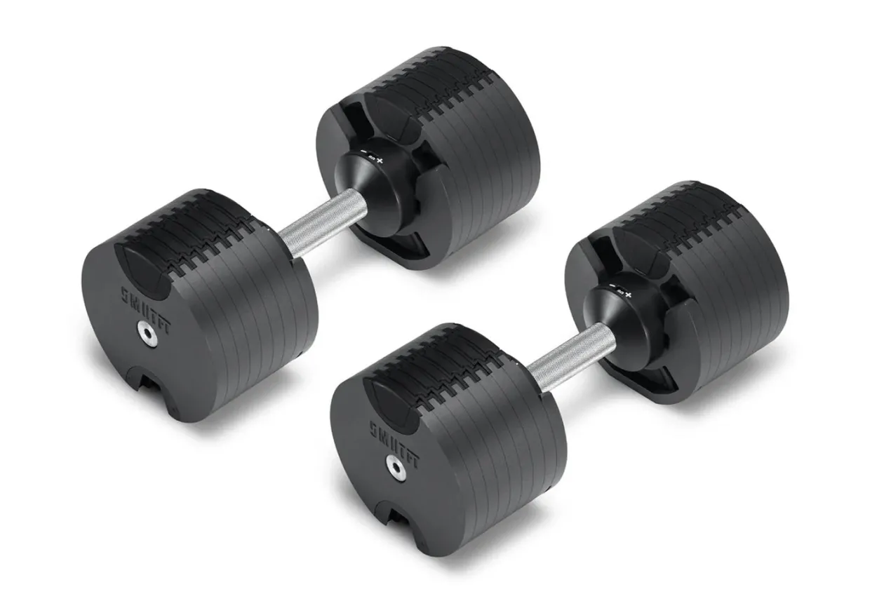 NÜOBELL 80lb Adjustable Dumbbells