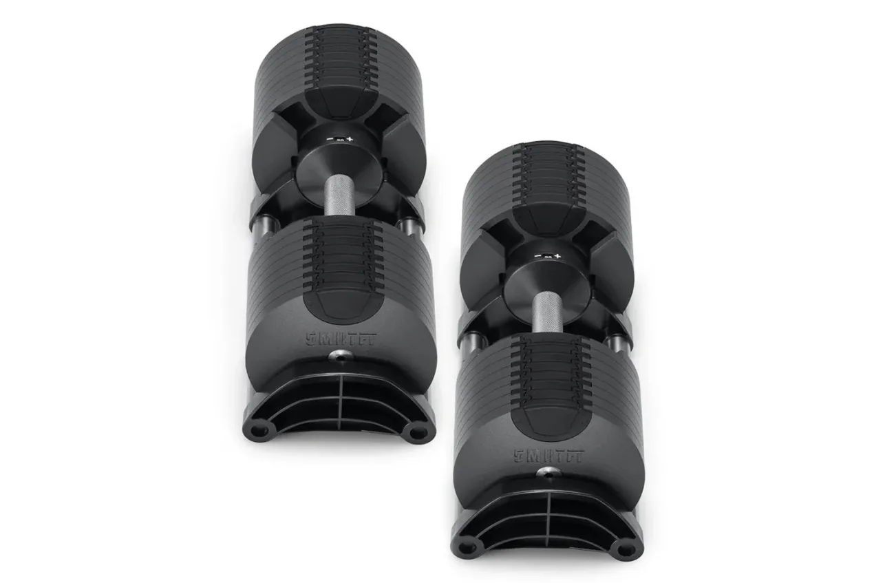 NÜOBELL 80lb Adjustable Dumbbells