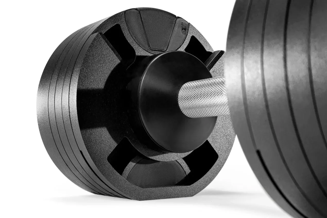 NÜOBELL 80lb Adjustable Dumbbells