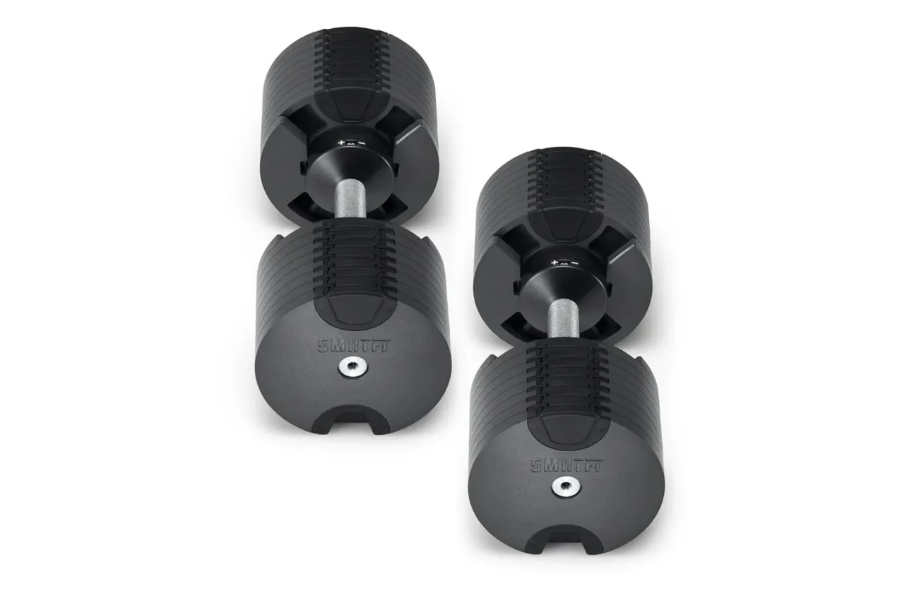 NÜOBELL 80lb Adjustable Dumbbells