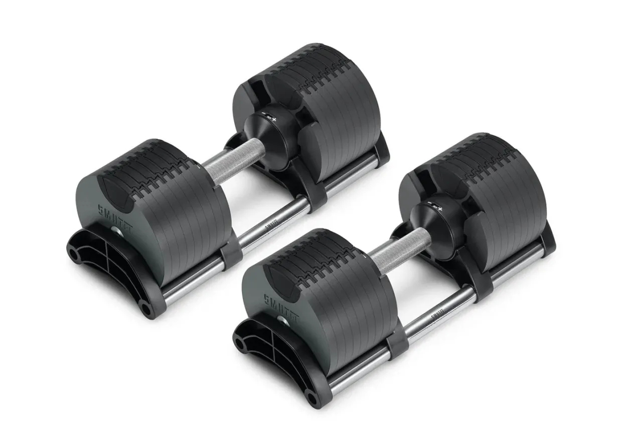 NÜOBELL 80lb Adjustable Dumbbells