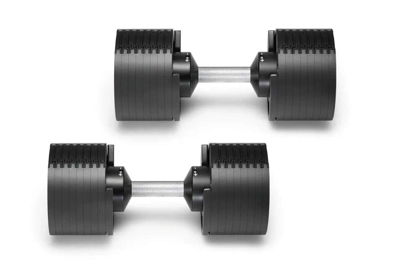 NÜOBELL 80lb Adjustable Dumbbells
