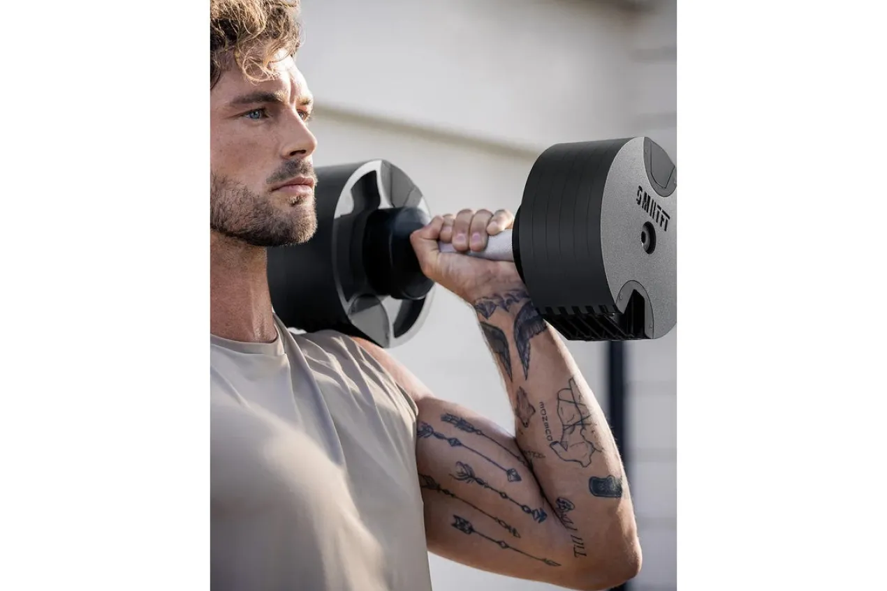 NÜOBELL 80lb Adjustable Dumbbells