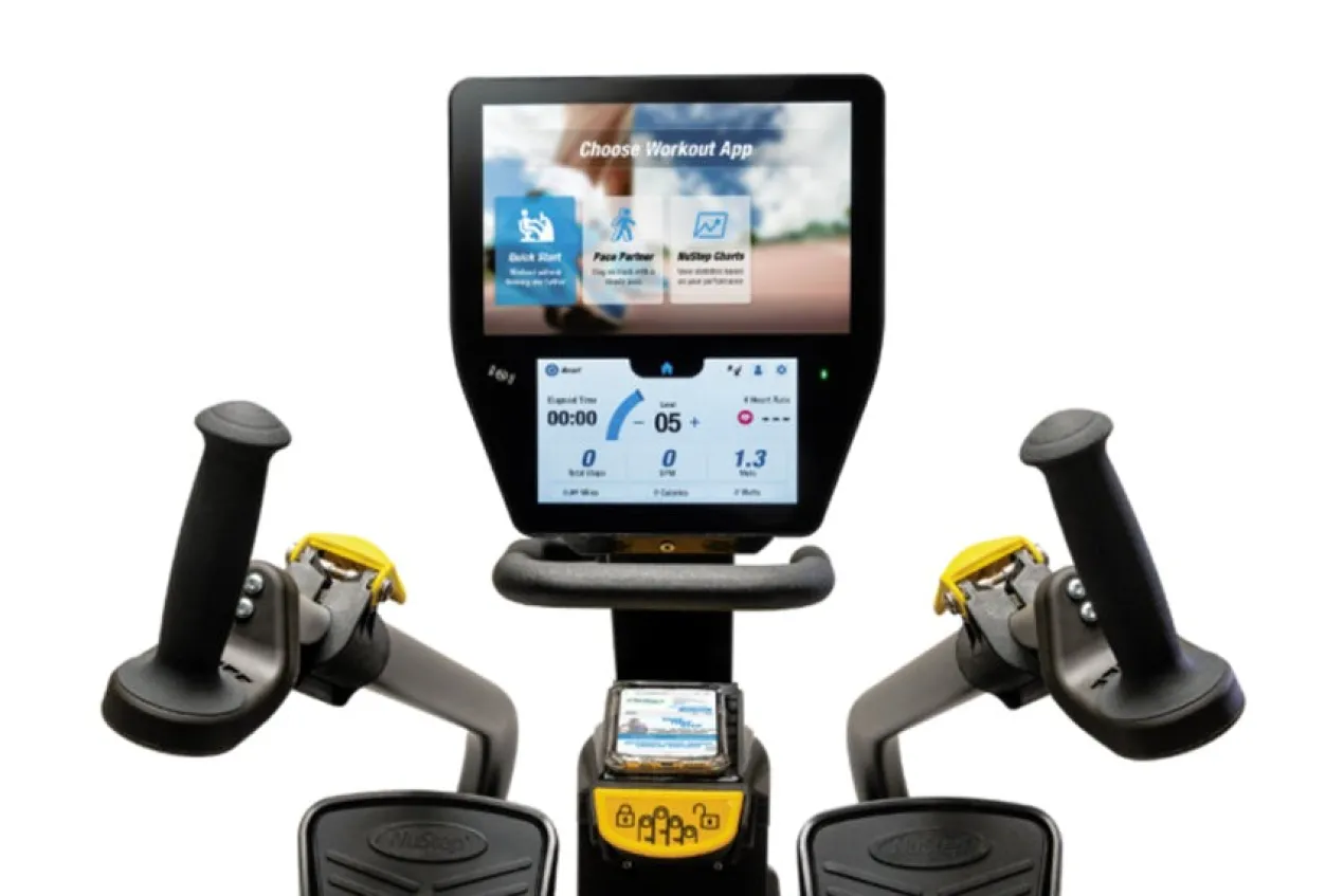 NuStep T6MAX Recumbent Elliptical Stepper Cross-Trainer