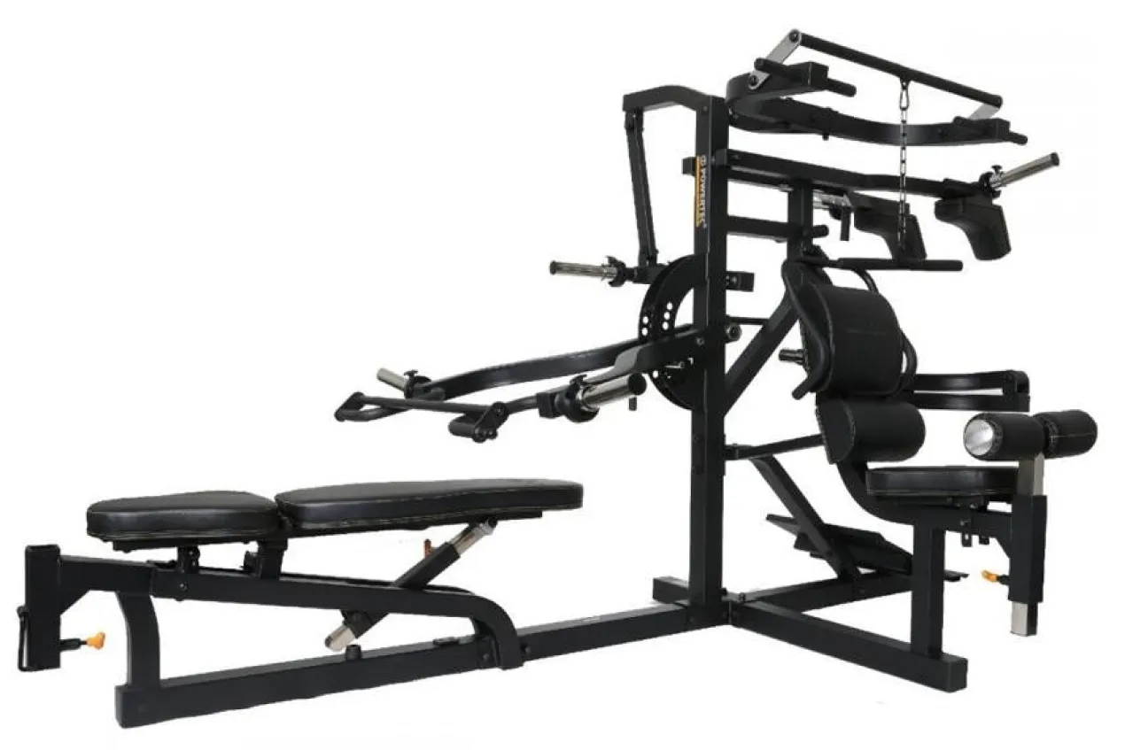 Powertec Workbench Multisystem Home Gym (Yellow) (🧨JULY 4th SALE - Extra 10%)