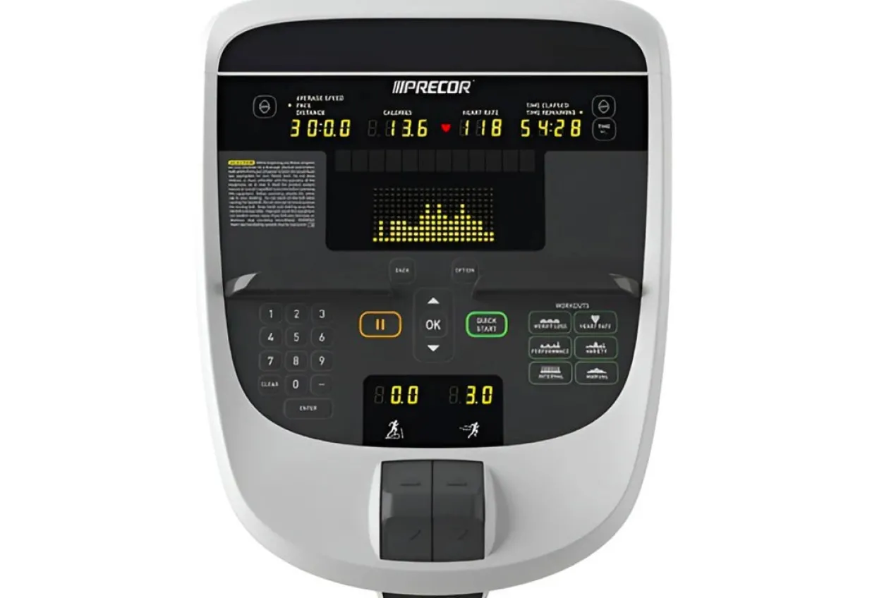 Precor EFX 835 Elliptical Trainer w/ Open Stride & P30 Console (FLOOR MODEL - Like New!) (🧨JULY 4th SALE)