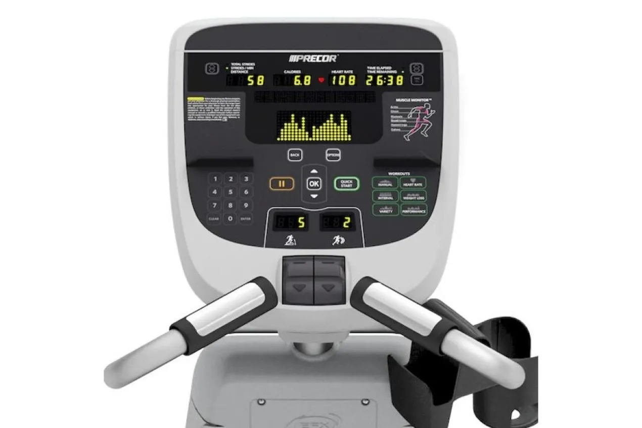 Precor EFX 835 Elliptical Trainer w/ Open Stride & P30 Console (FLOOR MODEL - Like New!) (🧨JULY 4th SALE)