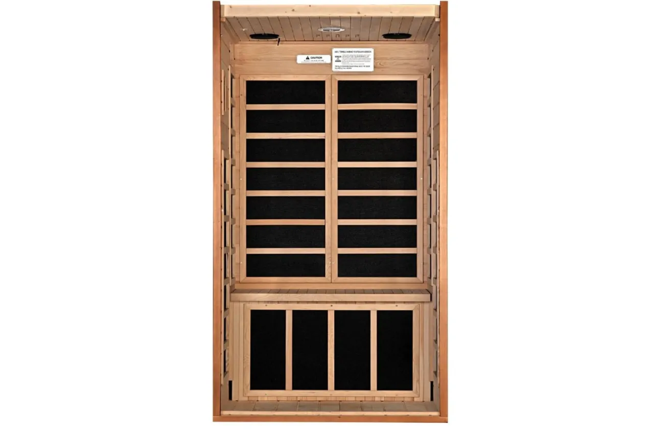 Pro 6 "Madison" 1-2 Person Near Zero EMF Far Infrared Sauna (2026 Edition)