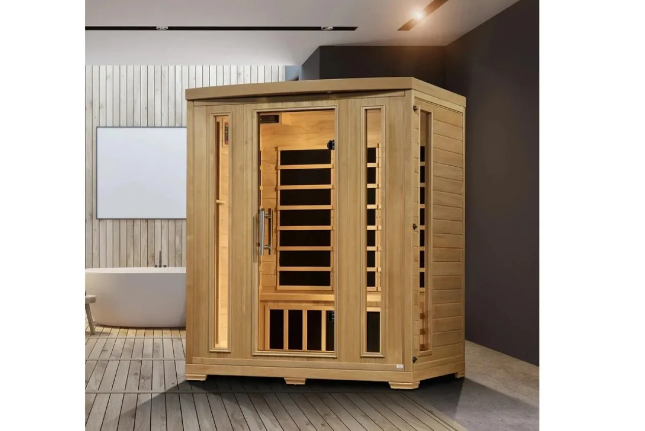 Pro 6 "Melanie" 3-Person Near Zero EMF Far Infrared Sauna