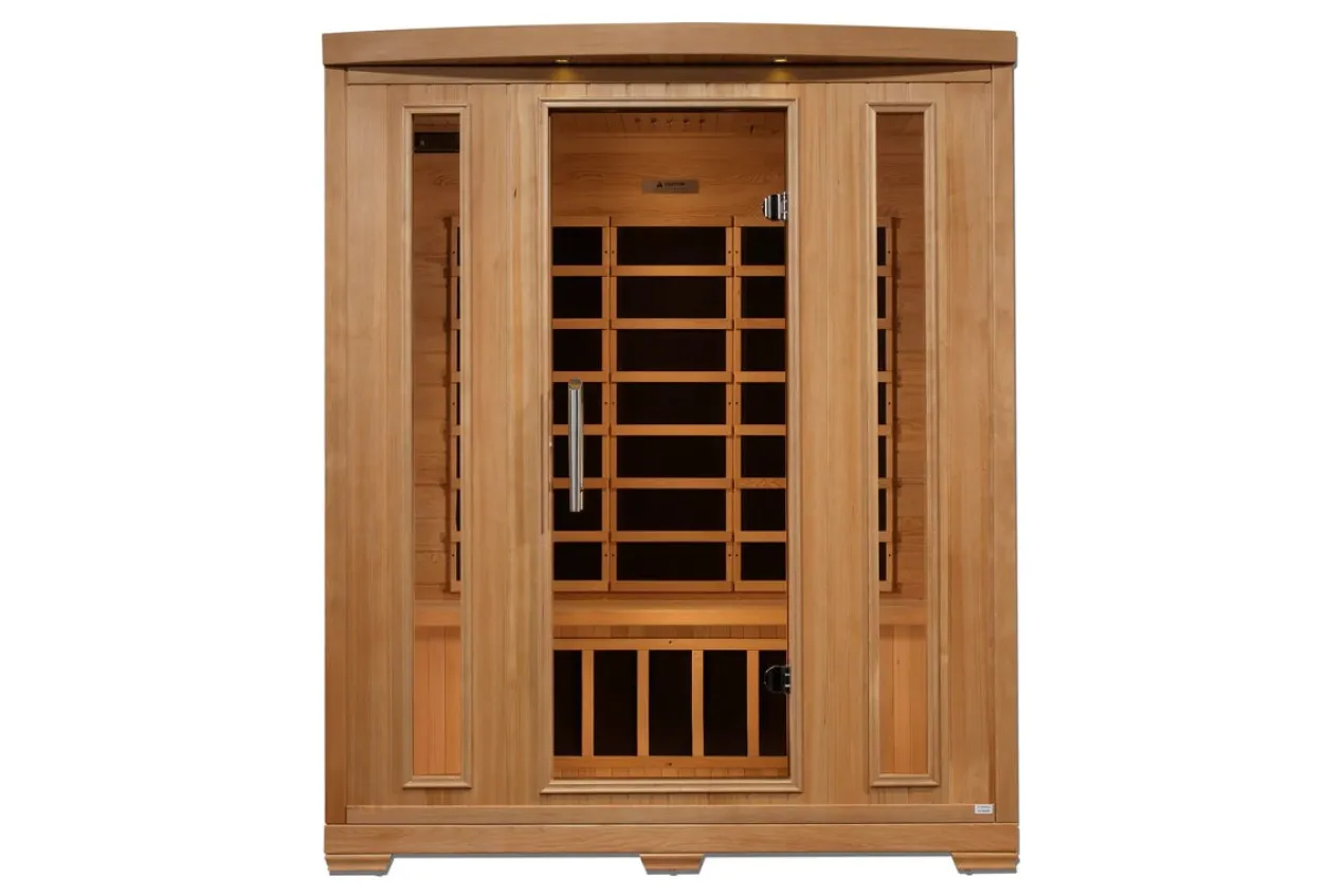 Pro 6 "Melanie" 3-Person Near Zero EMF Far Infrared Sauna (2025 Edition)