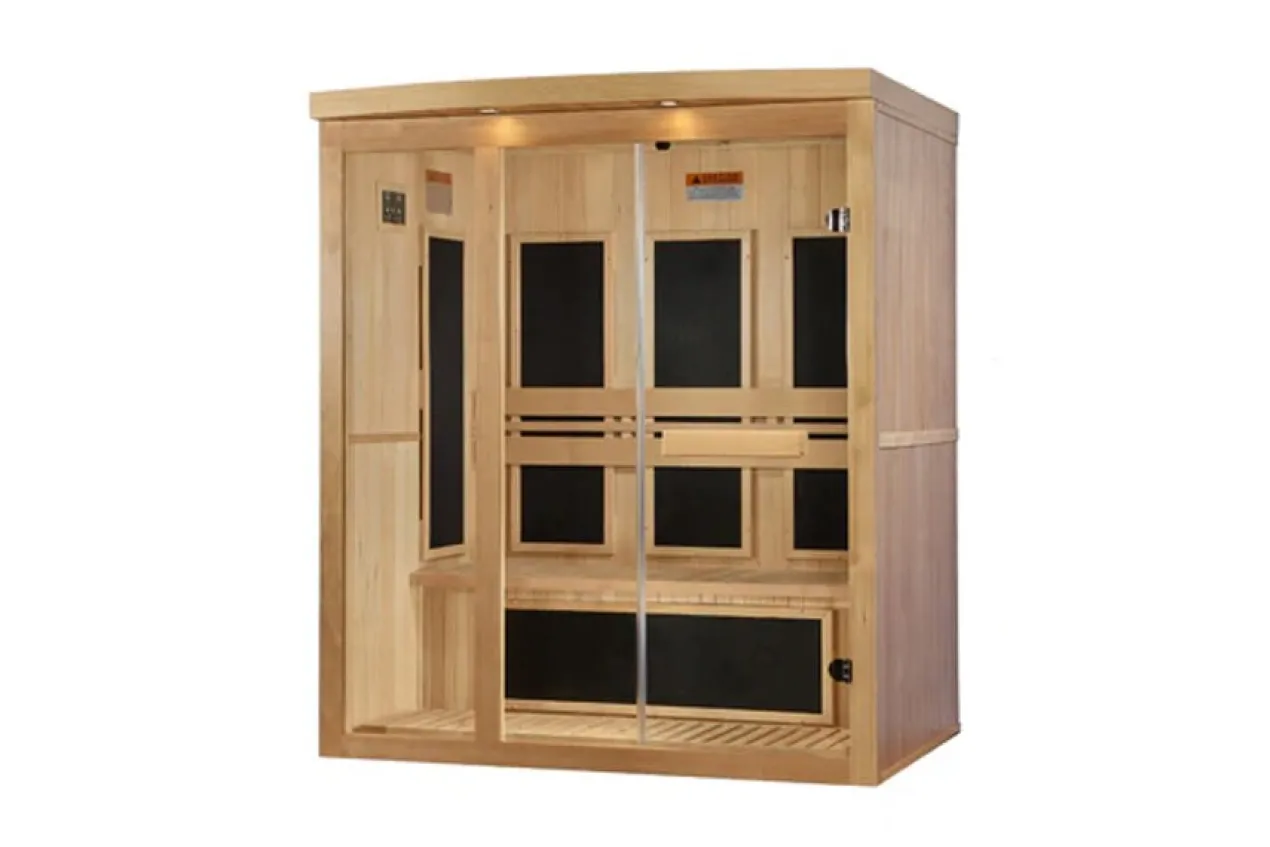 Pro 6 3-Person Near Zero EMF Far Infrared Sauna