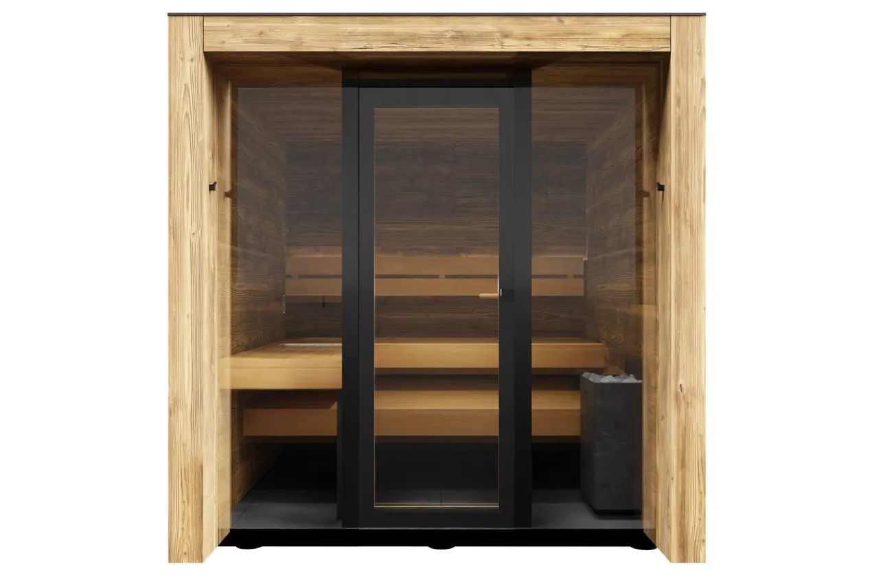 Thermasol Fortis 3-4 Person Outdoor Sauna (Fully Assembled)