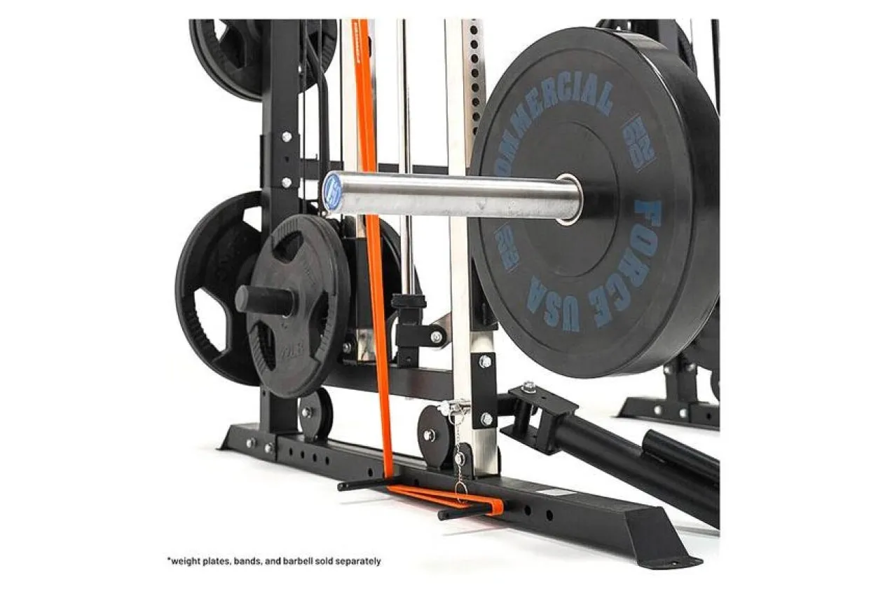 Warrior 801 All-in-One Functional Trainer Cable Crossover Home Gym w/ Smith Machine (🧨JULY 4th SALE)