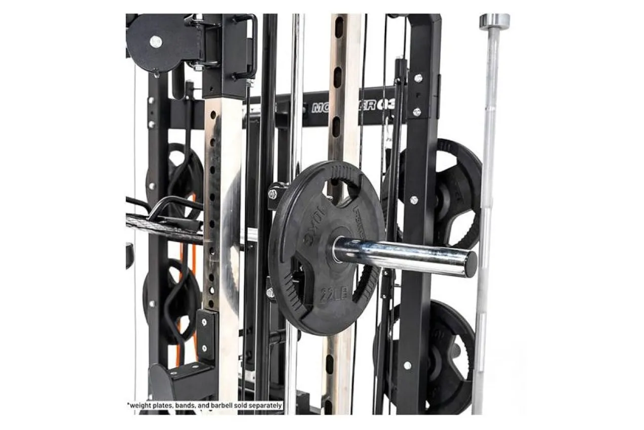 Warrior 801 All-in-One Functional Trainer Cable Crossover Home Gym w/ Smith Machine (🧨JULY 4th SALE)