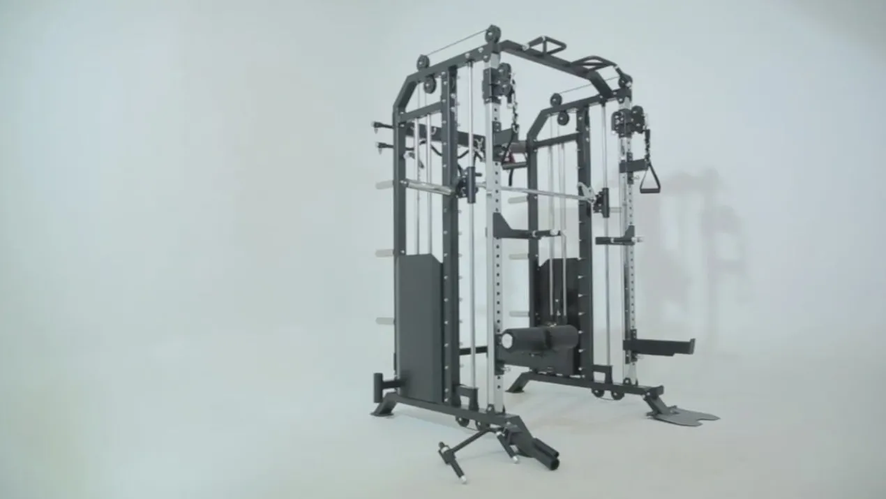 Warrior 801 All-in-One Functional Trainer Cable Crossover Home Gym w/ Smith Machine (🧨JULY 4th SALE)