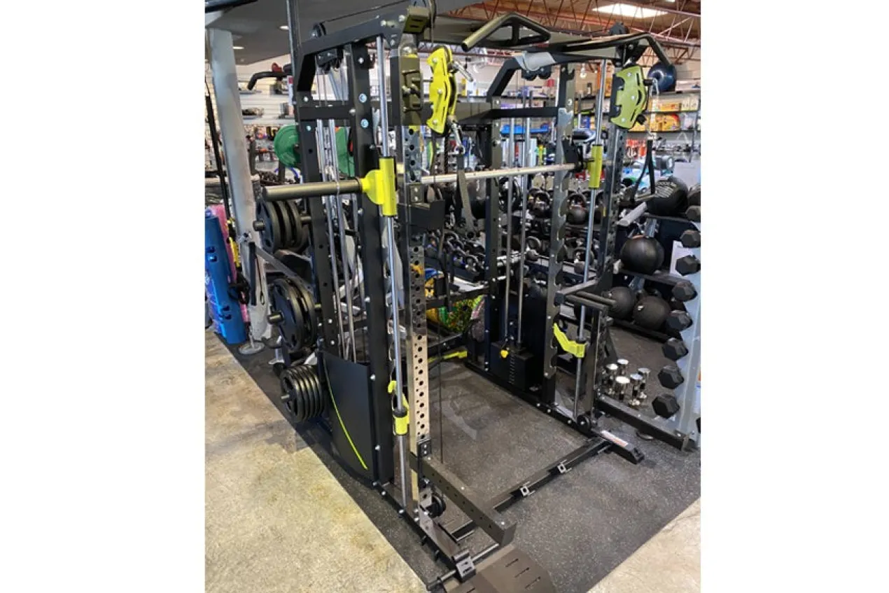 Warrior 701 All-in-One Power Rack Functional Trainer Cable Crossover Home Gym w/ Smith Cage (🧨JULY 4th SALE)