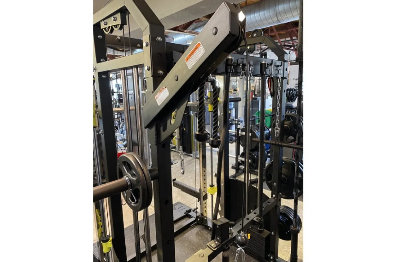 Warrior 701 All-in-One Power Rack Functional Trainer Cable Crossover Home Gym w/ Smith Cage (🧨JULY 4th SALE)